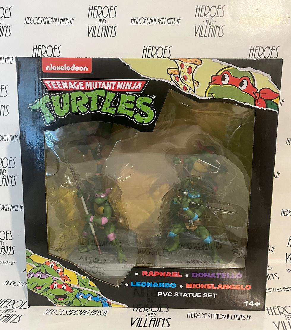 Thumbnail: TEENAGE MUTANT NINJA TURTLES PVC STATUE SET (PCS COLLECTIBLES 2024)