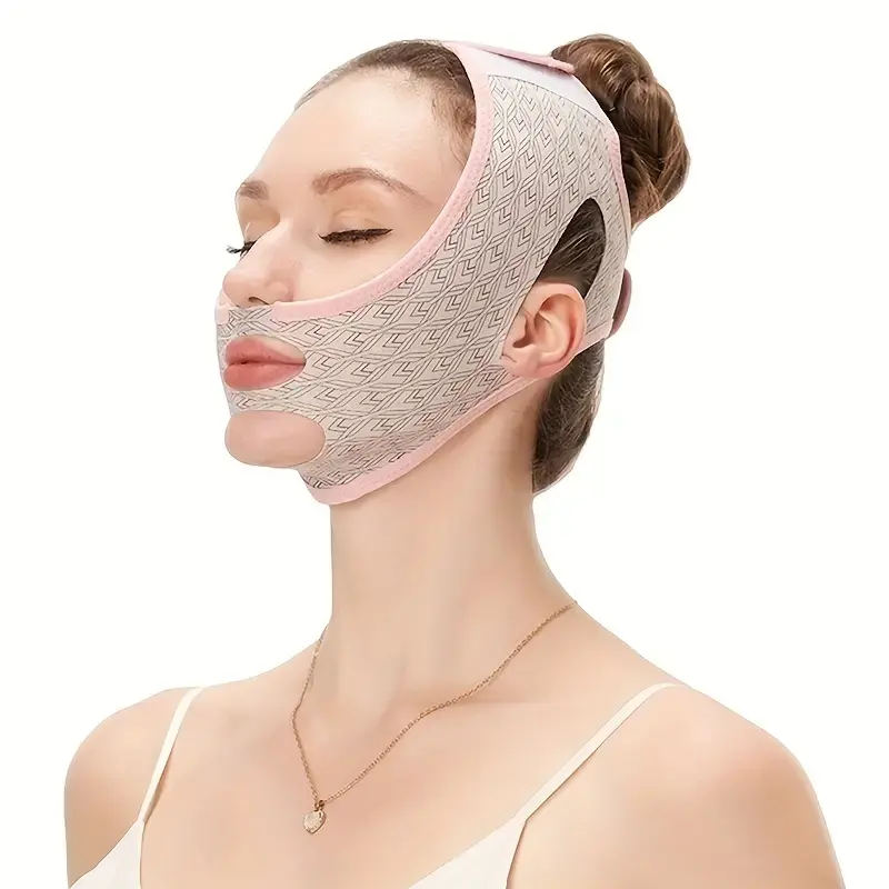 Thumbnail: No Trace Velcro Face Bandage for Lifting and Firming