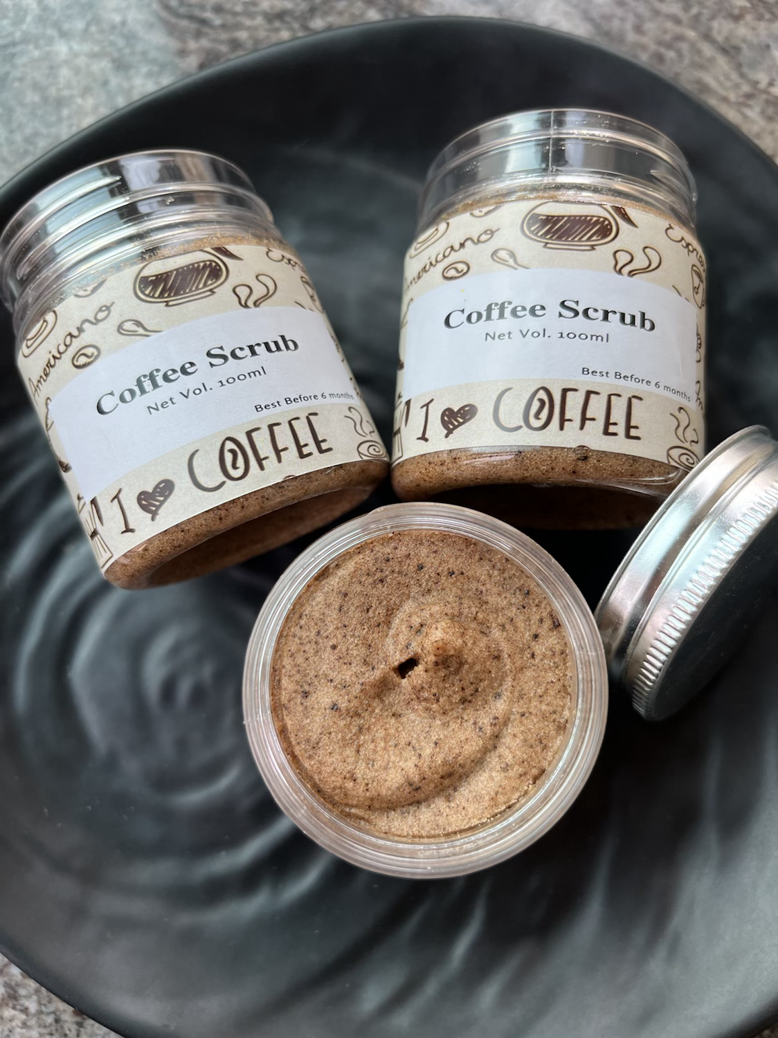 Emulsified Coffee Scrub