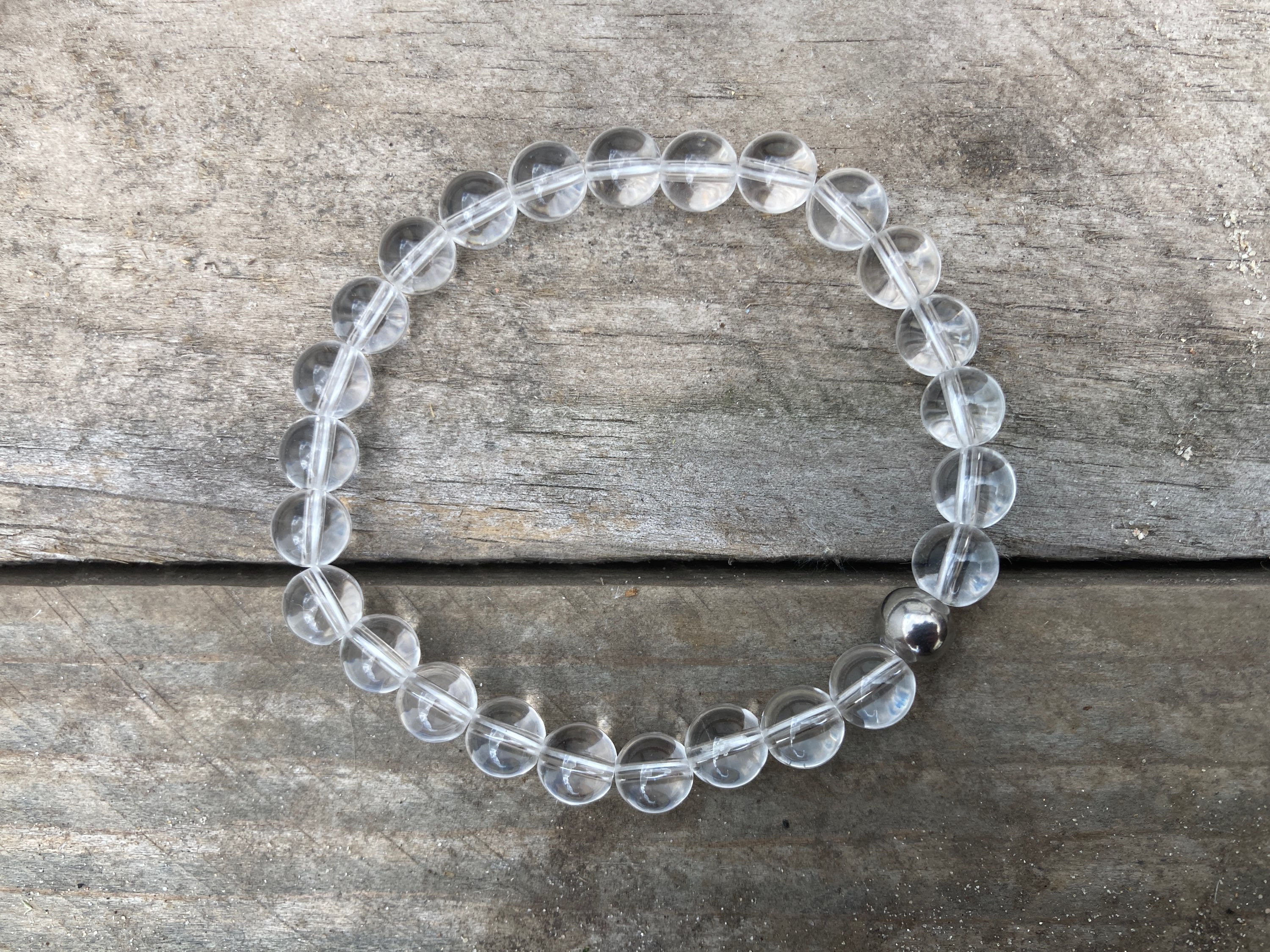 Armband Bergkristal L