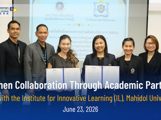 🏛️🤝 "Mahidol University and Sunflower Trilingual School Strengthen Collaboration Through Academic Partnership" 🌻🎓