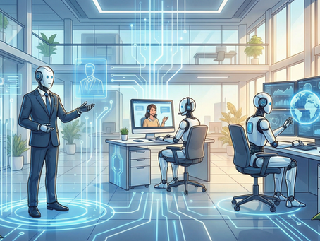 Agentes de IA: Seus Novos Colaboradores Digitais