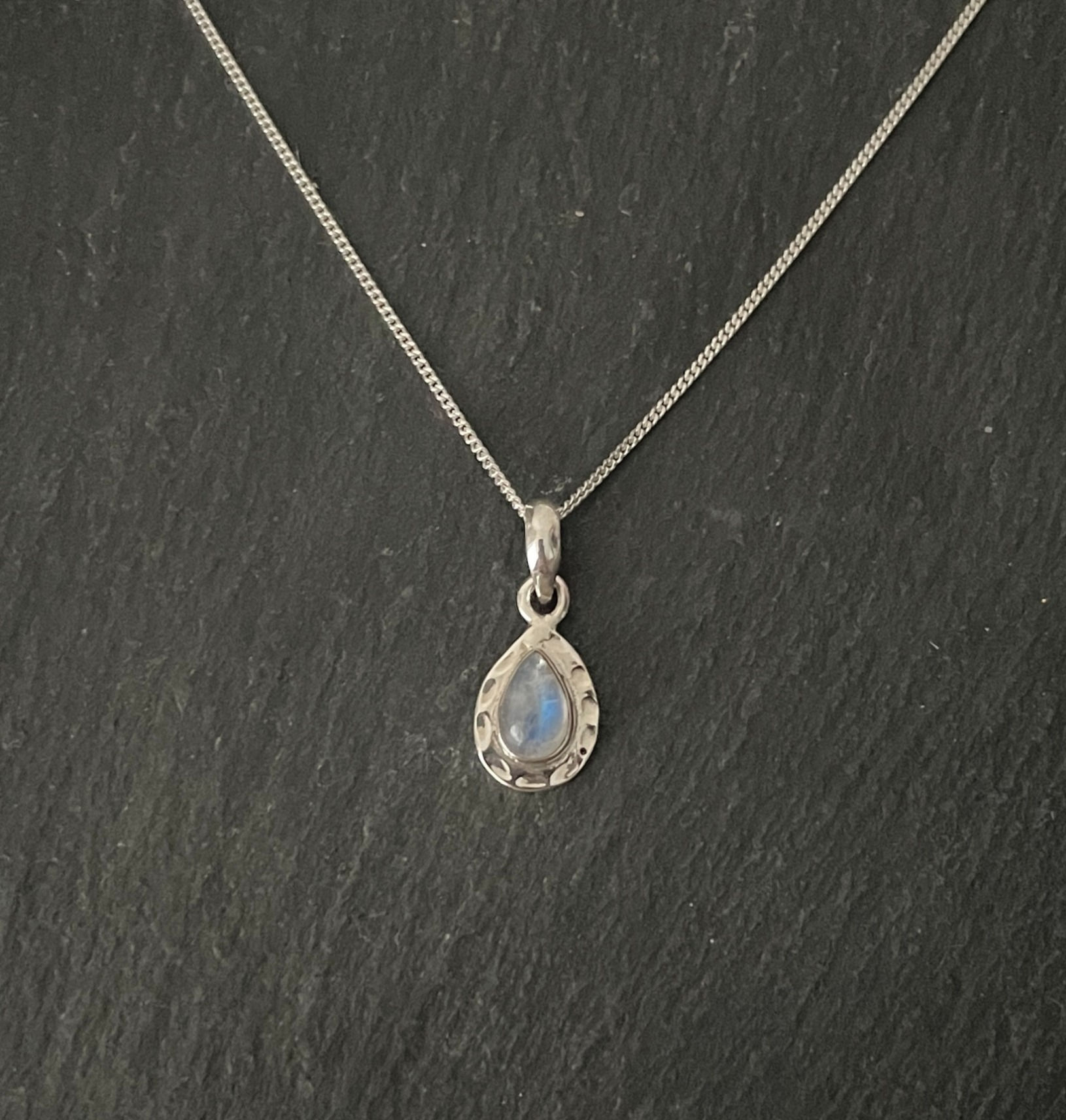 Moonstone Teardrop Pendant