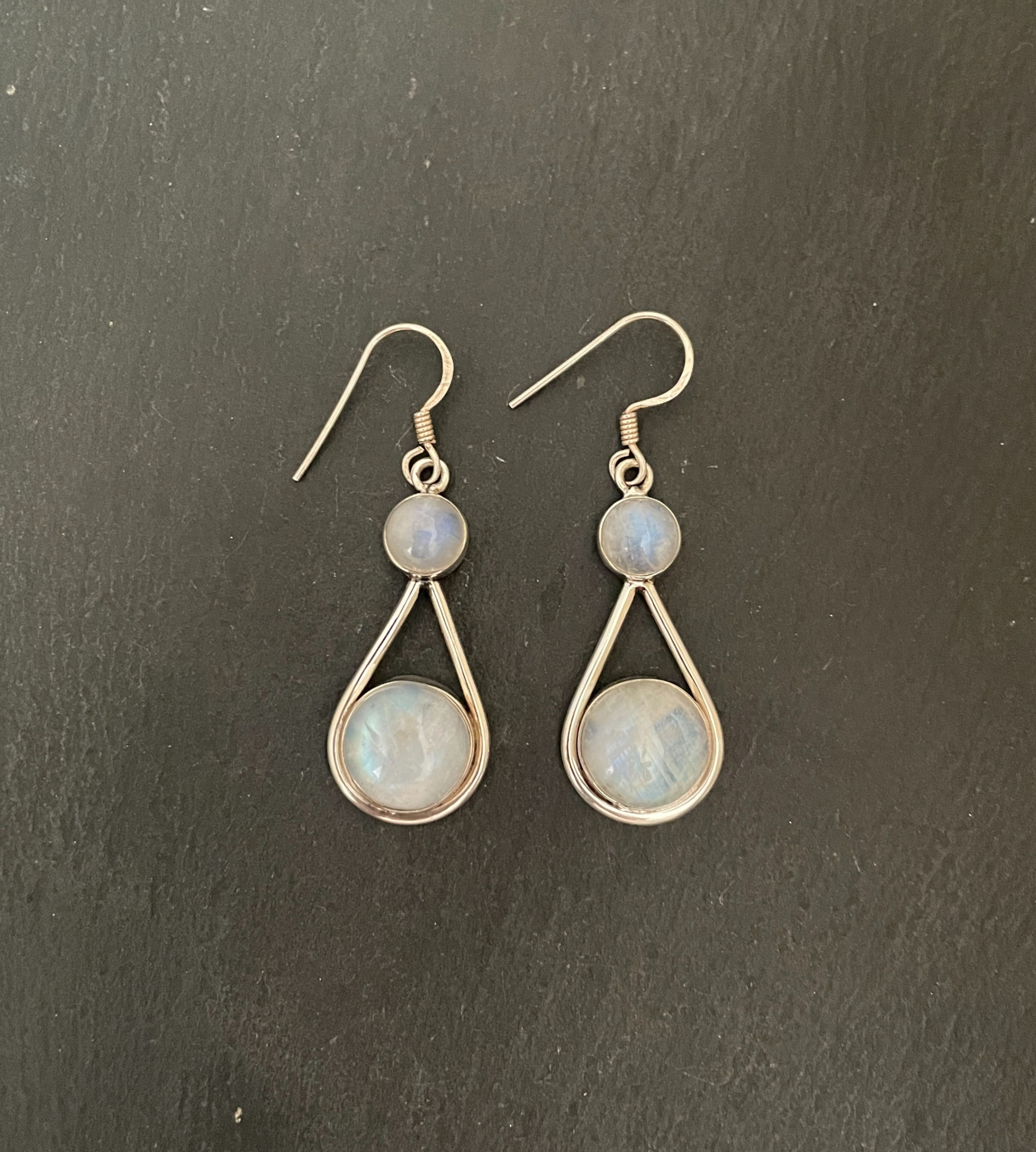 Moonstone Drop Earrings