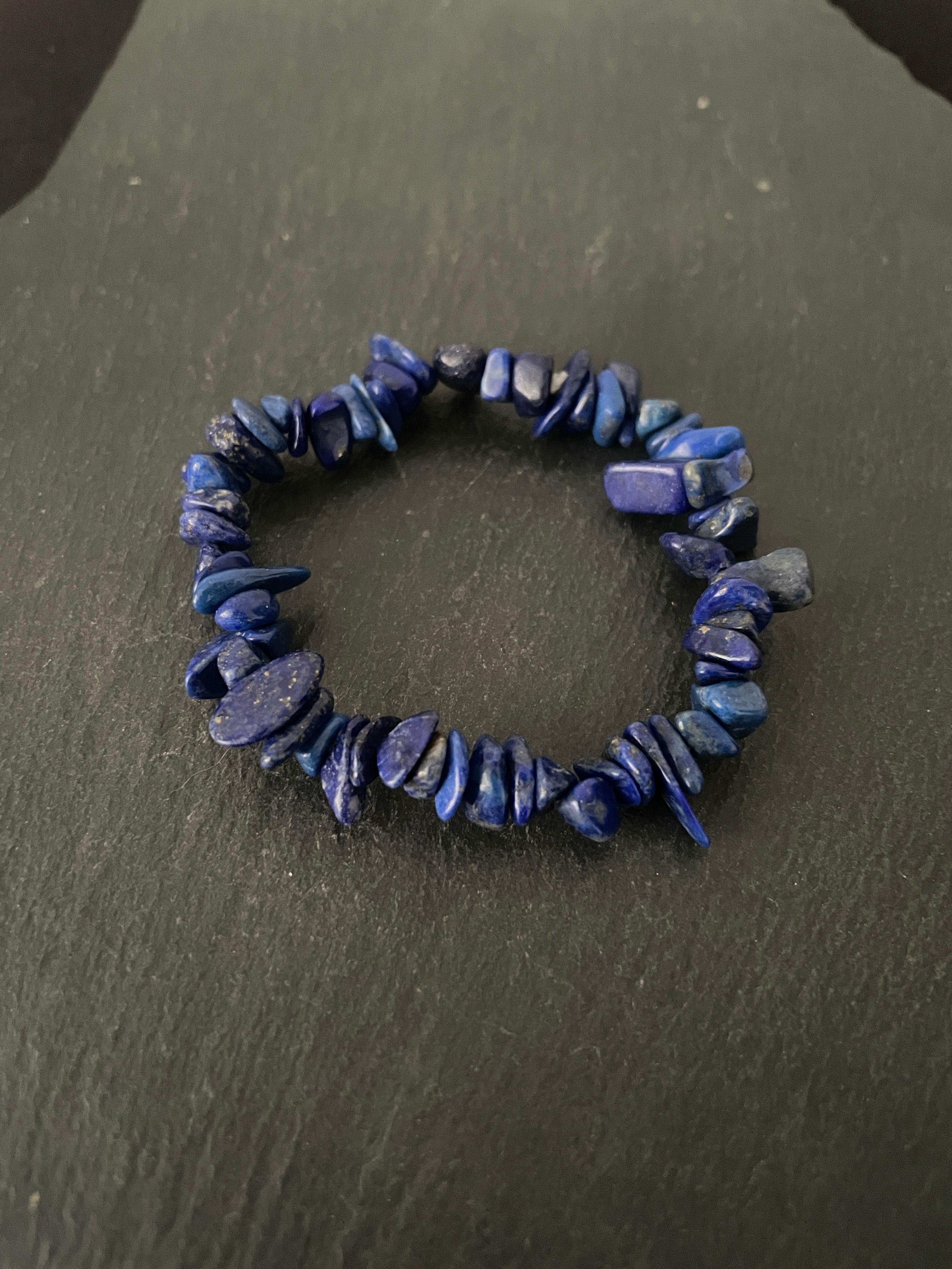Lapis Lazuli Chip Bracelet