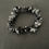 Thumbnail: Snowflake Obsidian Chip Bracelet