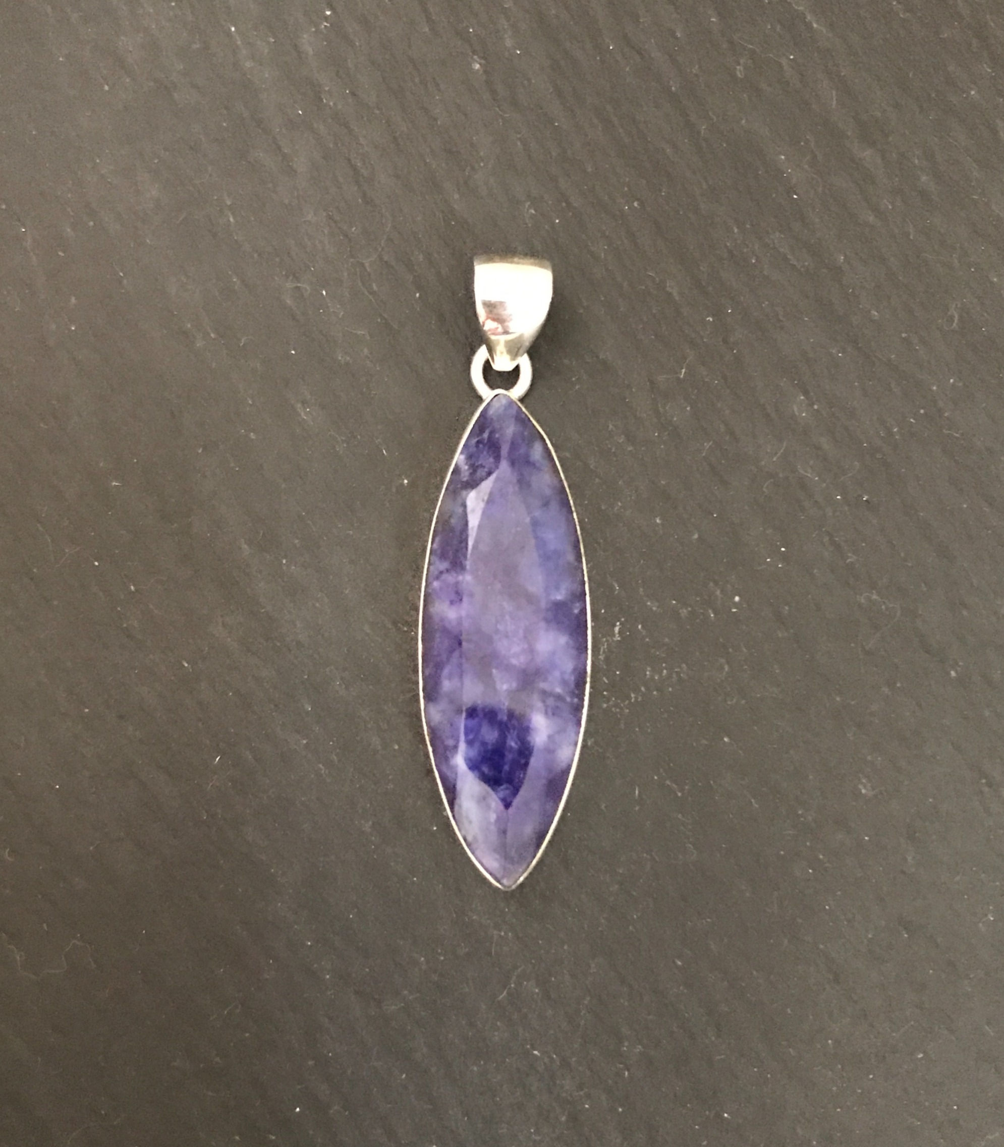 Large Sapphire Pendant