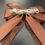 Thumbnail: Brown and Navy Bow Hair Clips