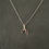 Thumbnail: Two Stone Garnet and Silver Pendant
