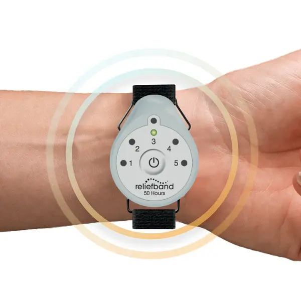 Thumbnail: Reliefband 50 hours on wrist
