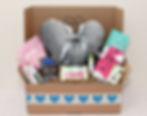 Breast Cancer Mastectomy comfort care box with mastectomy pillow