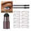 Thumbnail: NEW Eyebrow Stamp Powder Kit - Medium Brown