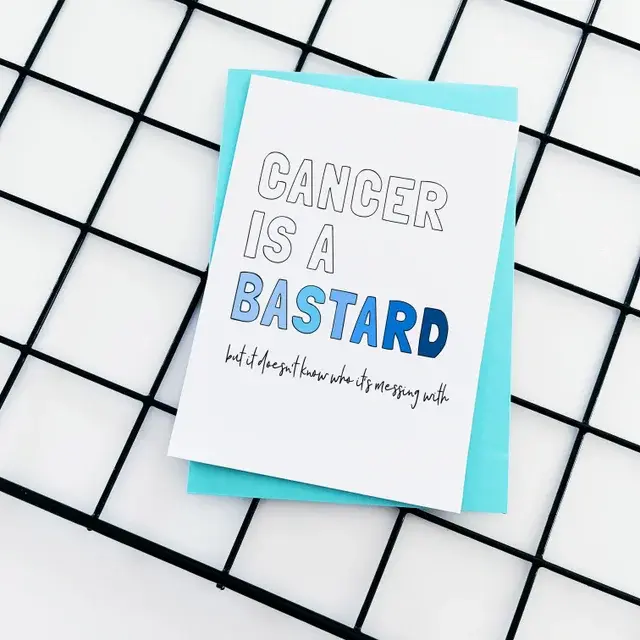 Cancer is a Bastard - Empathy Card