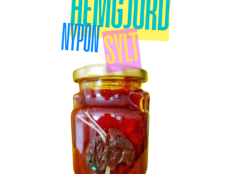 Hemgjord nypon sylt