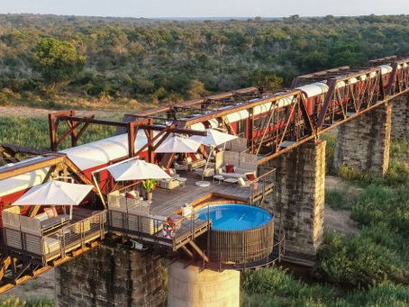 Come dormire in un vecchio treno sospeso sui binari e immerso nella natura del Sudafrica