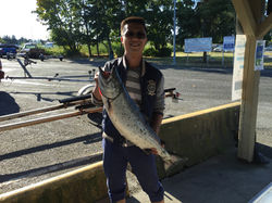 Nanaimo fishing charters spring salmon