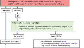 Guideline for the Management of Abdominal Gunshot Wounds