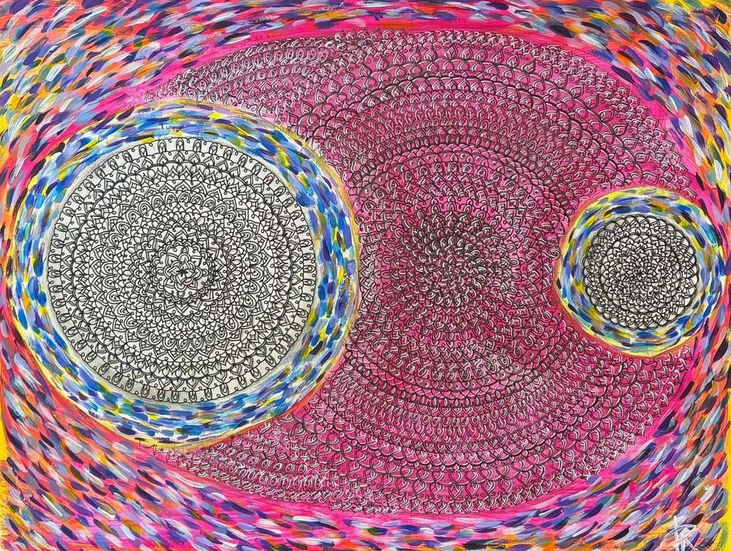 Spring Mandala (28x36 cm 11x14 In, 2026)