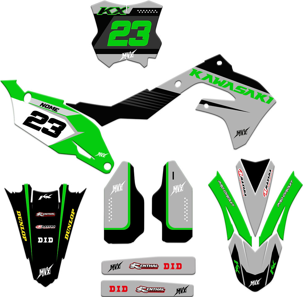 Miniatura: Kit Gráfico Kawasaki - Pro Arctic