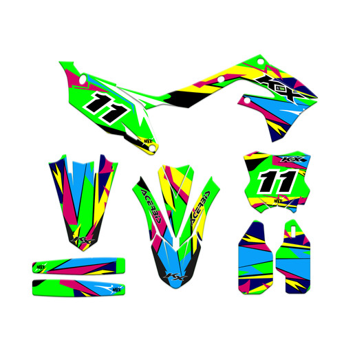 Kit Gráfico Kawasaki - Vibe | mvxpersonalizados