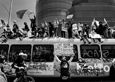 The Bus at Fairfax: A Firsthand Account from the 2020 BLM Protests in Los Angeles 