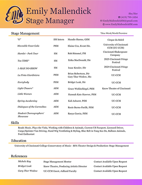 MALLENDICK, Emily SM Resume Public.png