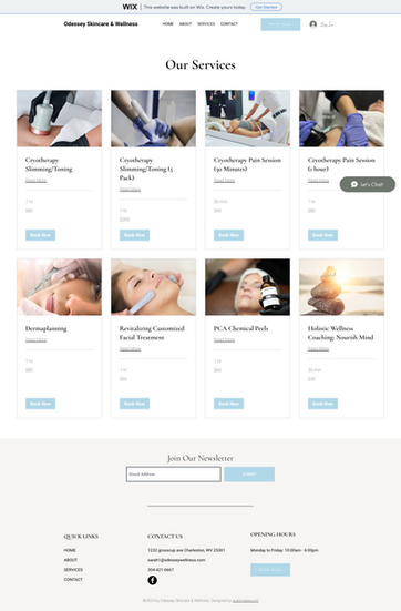services page