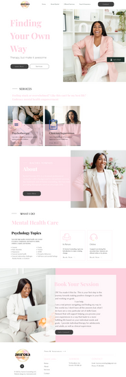 home page