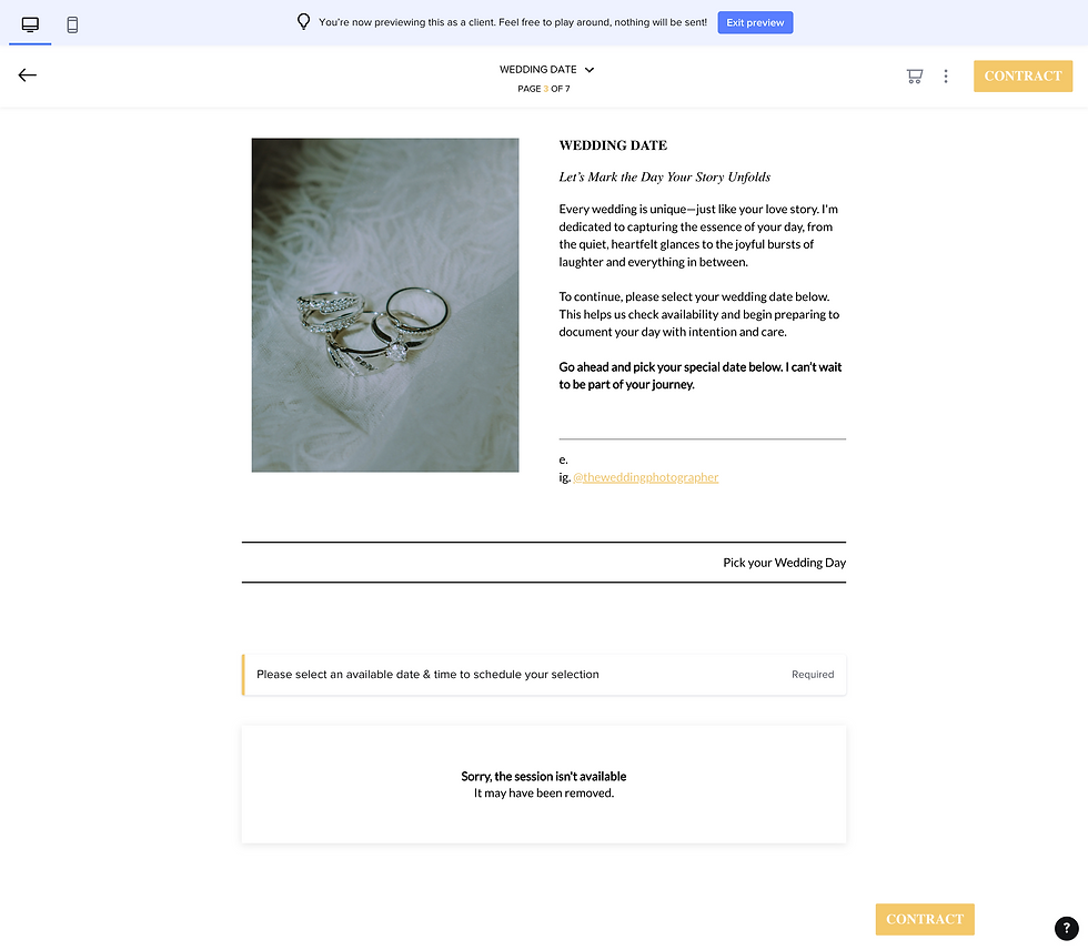 Thumbnail: Wedding Proposal template