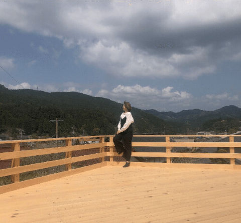 テラスの写真です。