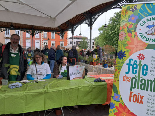 La fête des plantes de "Graines de Jardiniers" c'est ce dimanche 26 avril à Foix