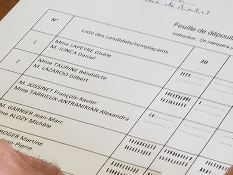 Le journal: Tribout appelle à voter Froger