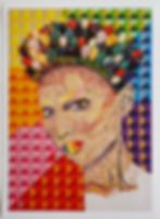 Rainbow Goddess Art Print