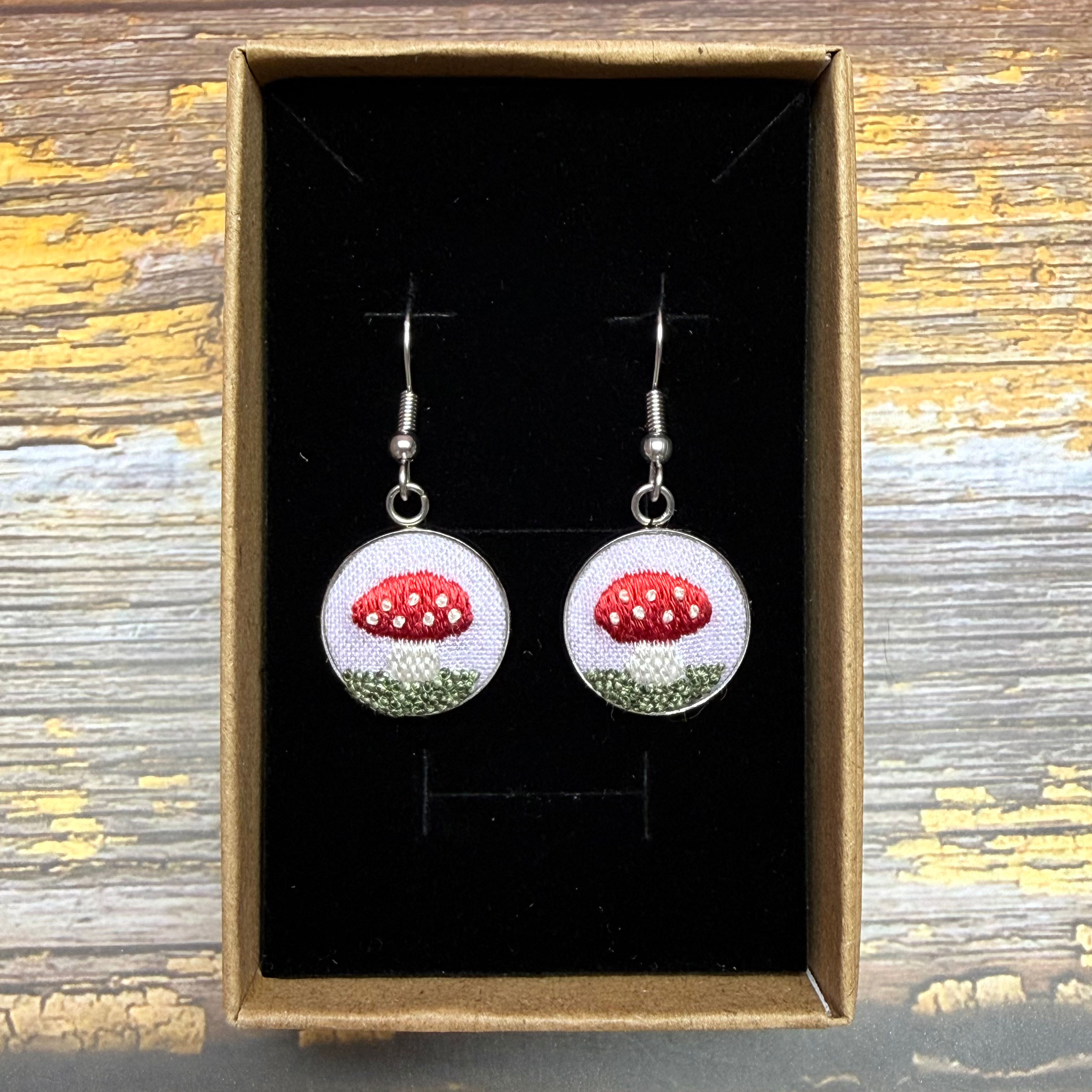 Mushroom Earrings 