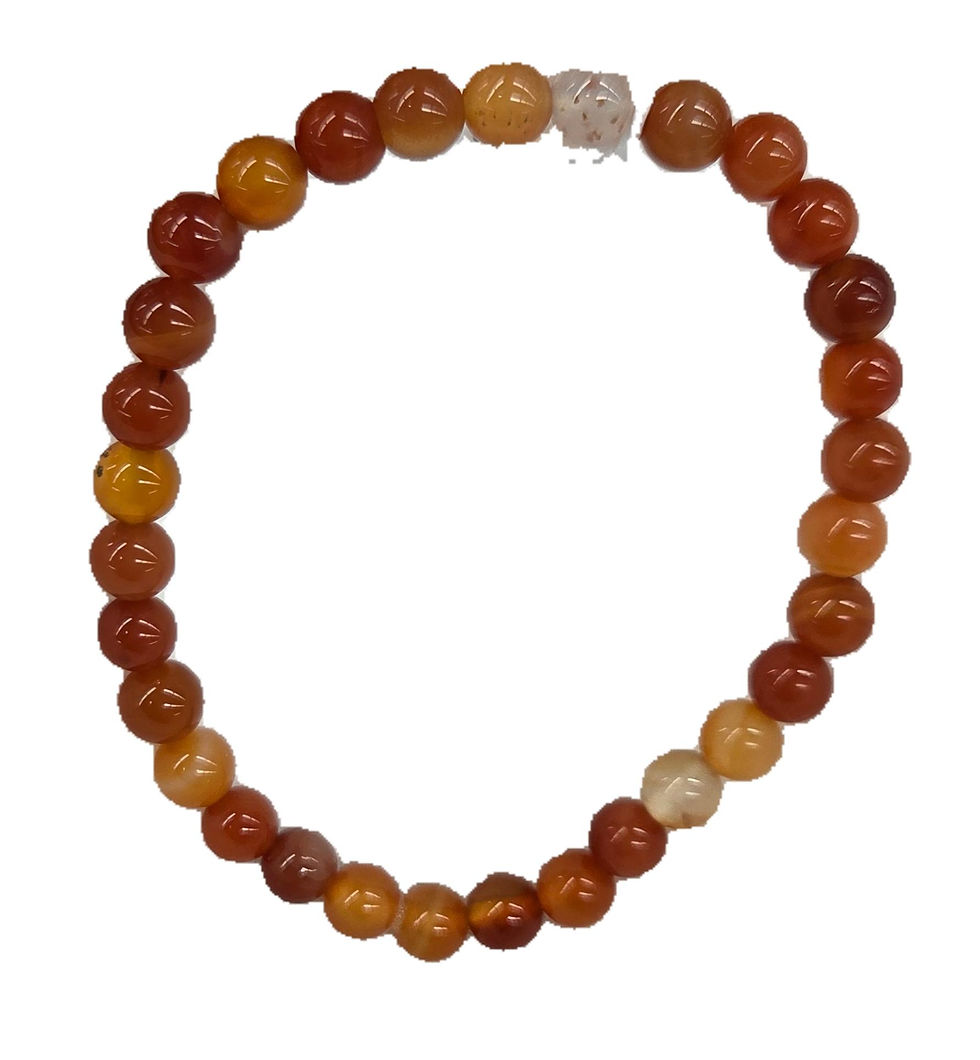 Thumbnail: Stone Beaded 6mm Bracelets $10.00