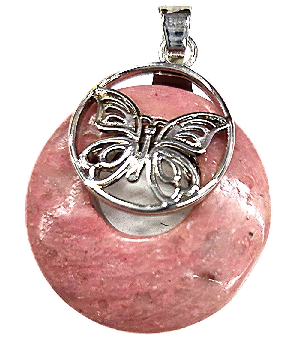 Thumbnail: Circle Butterfly Pendants