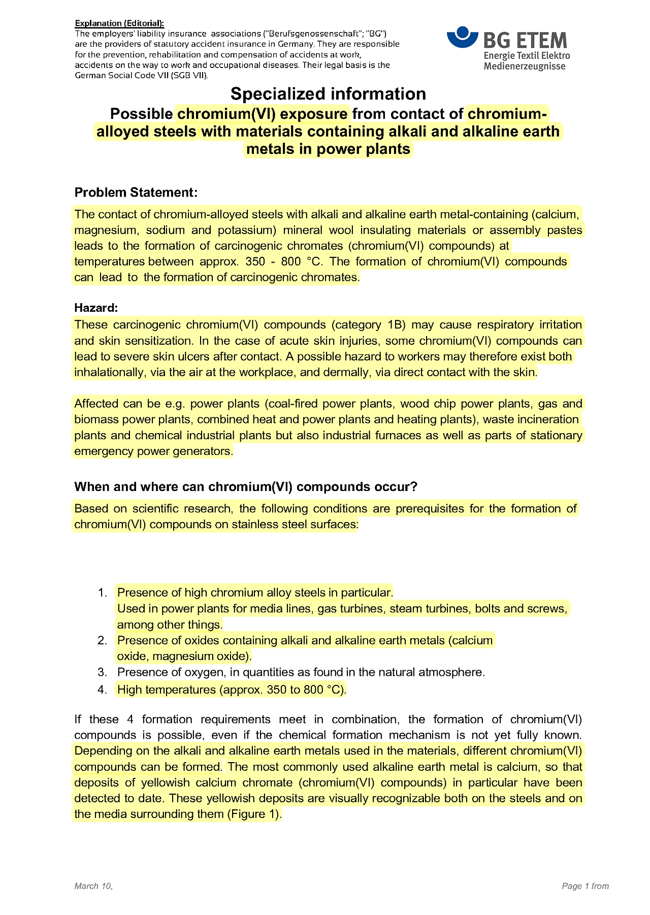 Technical information Cr6_1