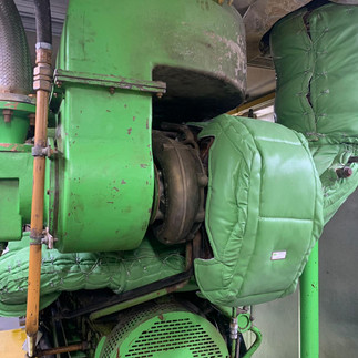 Jenbacher engine insulation, calcium-free, J320
