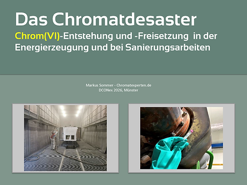 Das Chromatdesaster - Vortrag DCONex