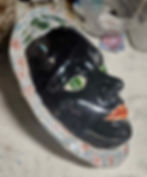 Egyptian priestess hanging planter