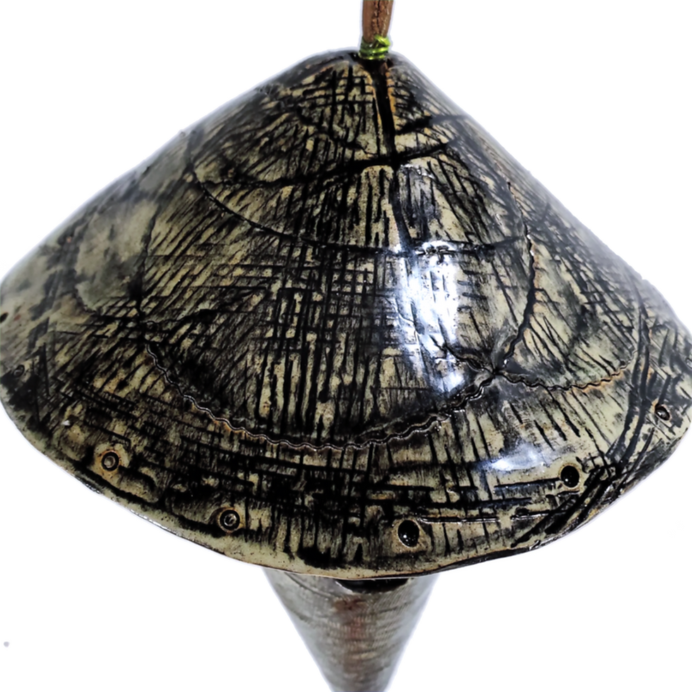 Thumbnail: Graphite Sgraffito Birdhouse 6