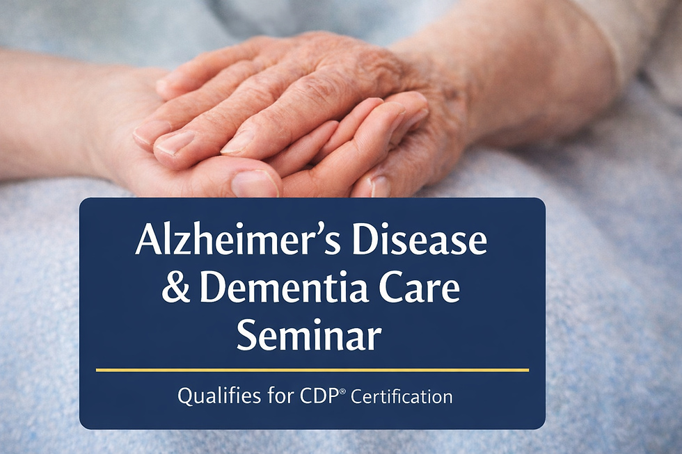 Alzheimer's Disease & Dementia Care (ADDC) Seminar