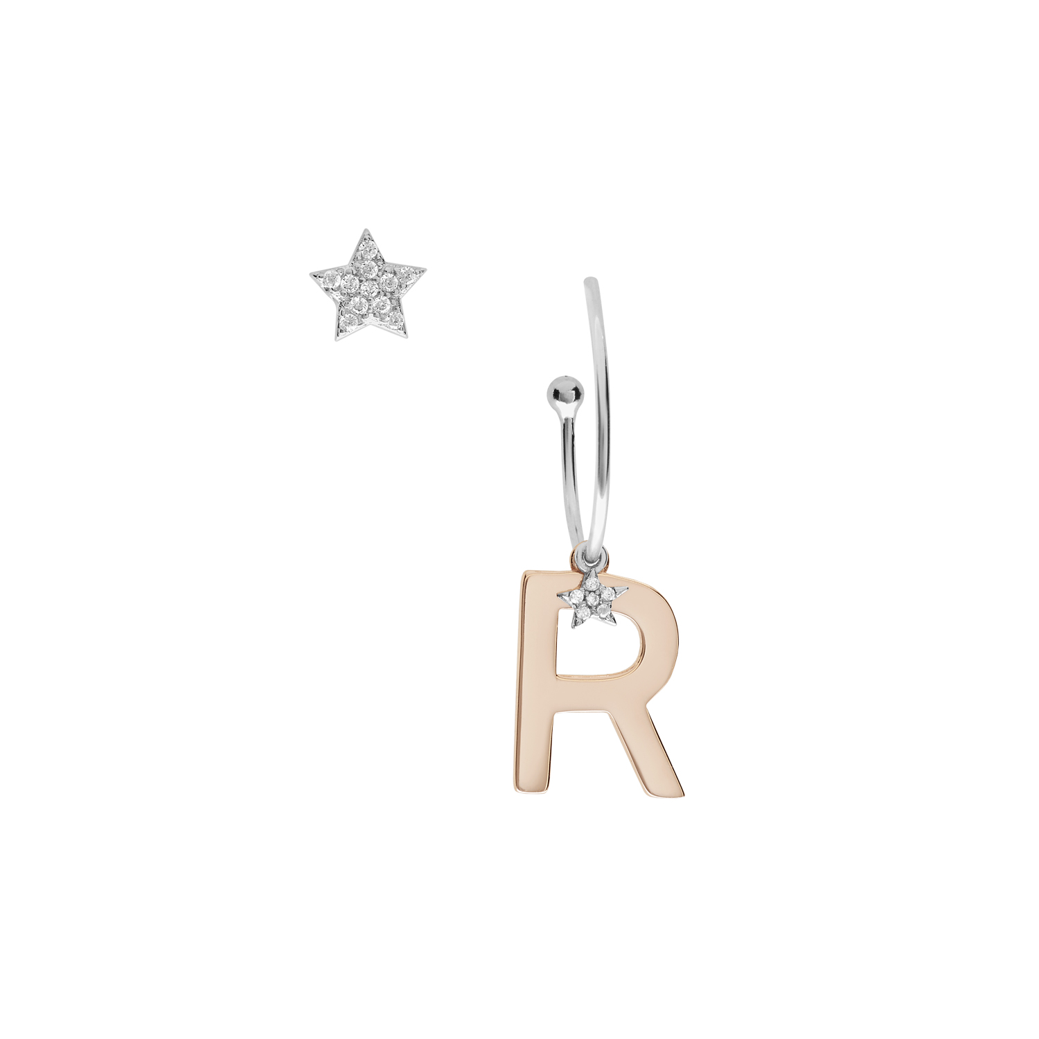 Orecchini A Stella In Argento 925 Con Zirconi – Reffeer, 13x19 Mm, Leggeri E Ipoallergenici, Regalo In Elegante Scatola Con Panno Argento