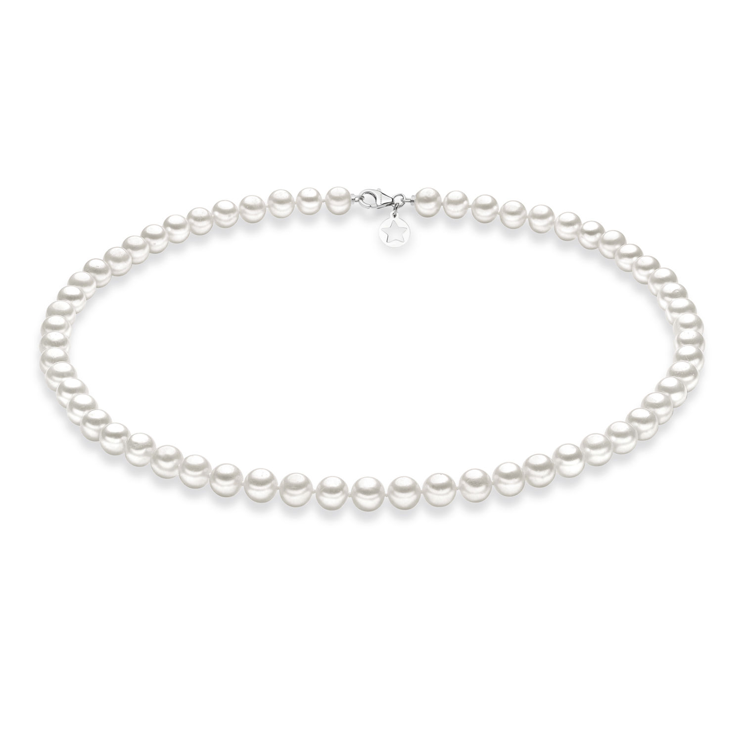 Collana Filo Perle Acquadolce in Oro Comete Gioielli