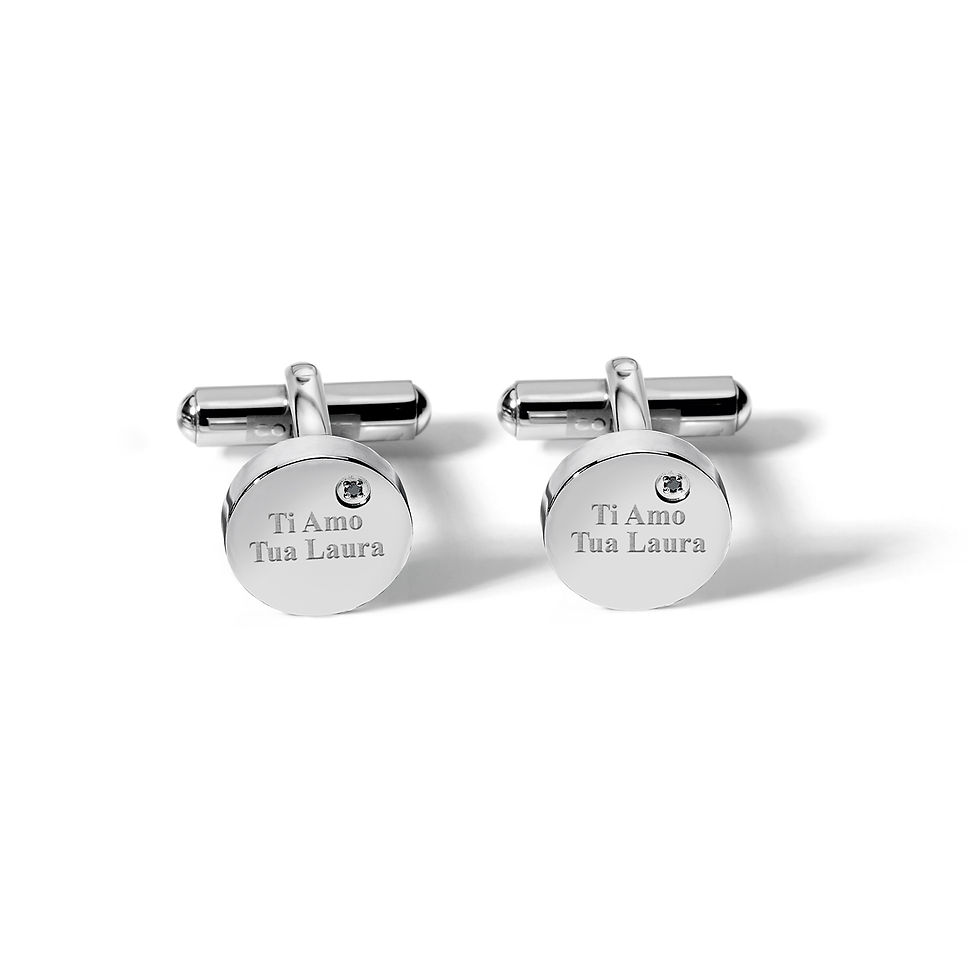 Thumbnail: Round twins in Steel and Black Diamonds