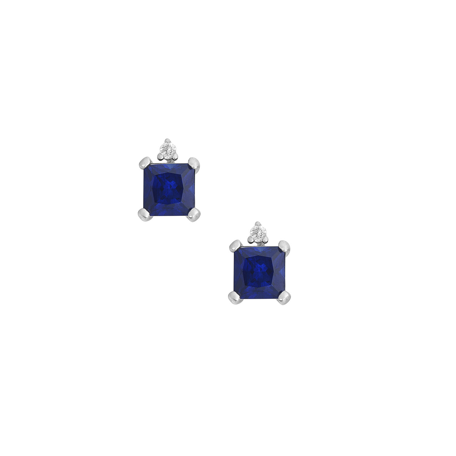 Orecchini Donna Pg Gioielli con Brillanti e Rubini Ct. 0,74 - Dartizio Gioielli