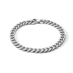 Bracciale Catena in Acciaio della Collezione Chain Comete Gioielli
