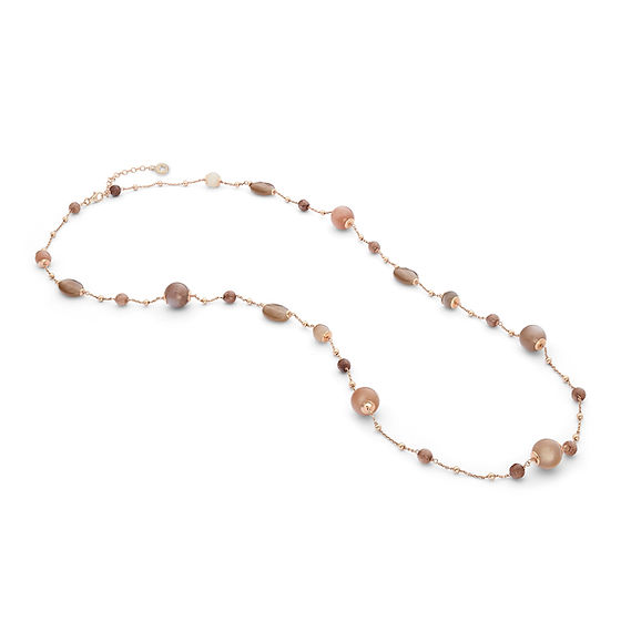 collana di luna con pietra di luna