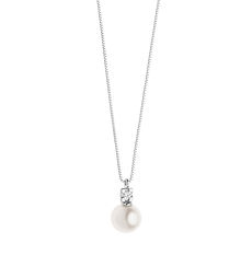 Kaelakee Punto luce Pearl Gold ja Diamond History of Light kollektsioonist Comete Sieraden
