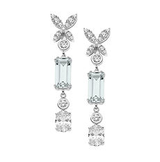 Orecchini glamour in Argento e zirconi della Collezione Glamour Comete Gioielli